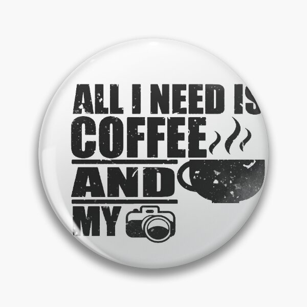 Item preview, All I Need is Coffee and My Camera designed and sold by SweetCartoon.