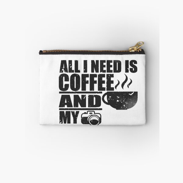 Item preview, All I Need is Coffee and My Camera designed and sold by SweetCartoon.
