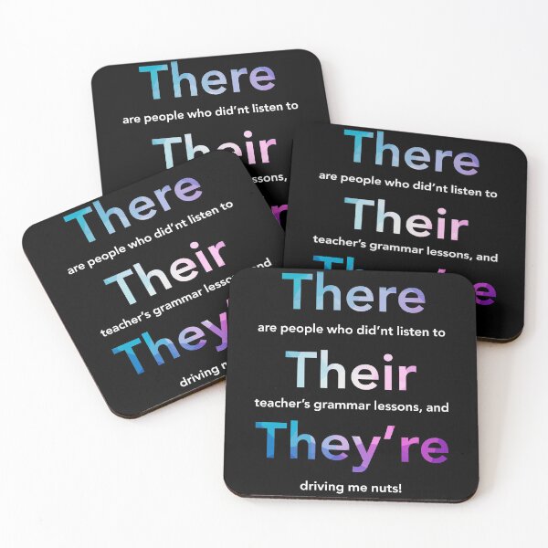 Item preview, Grammar Police There Their They're Gift designed and sold by freeArt10.