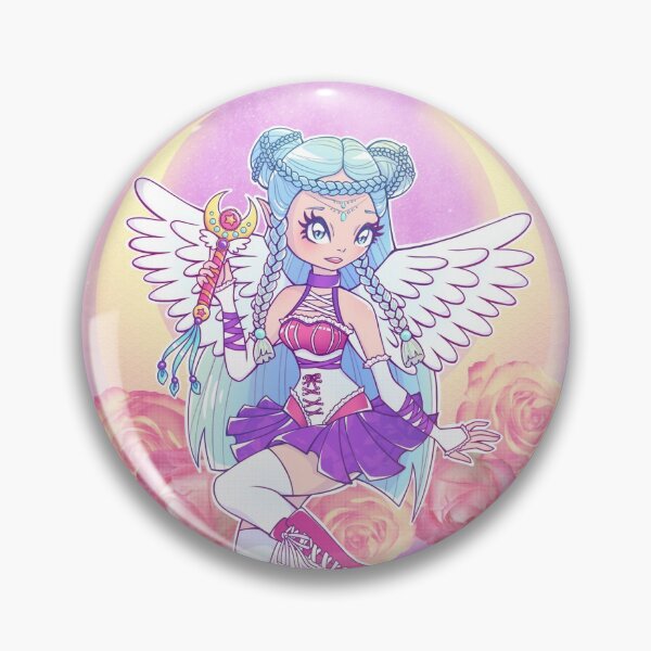 Item preview, Anime Style Magical Girl designed and sold by MoonbowCollage.