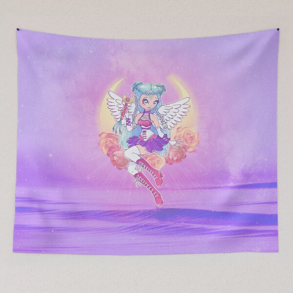 Item preview, Anime Style Magical Girl designed and sold by MoonbowCollage.