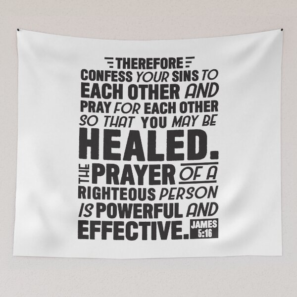 Item preview, James 5:16 designed and sold by plushism.