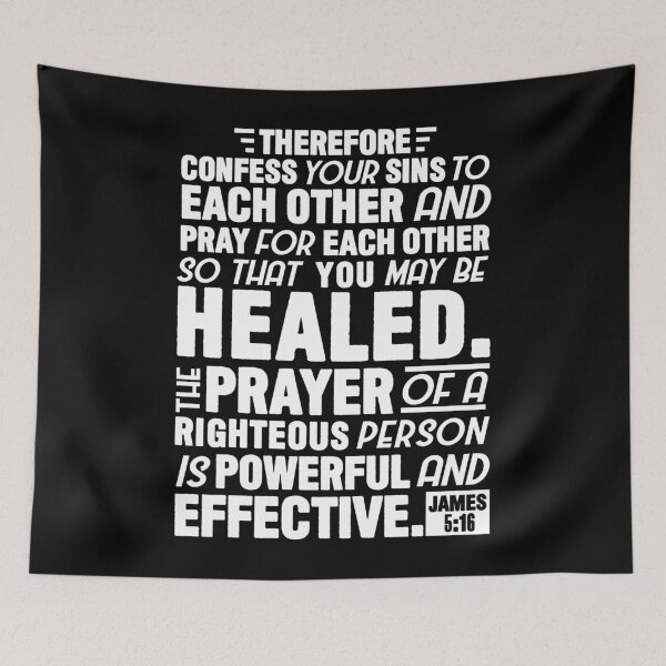 Item preview, James 5:16 The Prayer Of A Righteous Person Is Powerful And Effective designed and sold by plushism.
