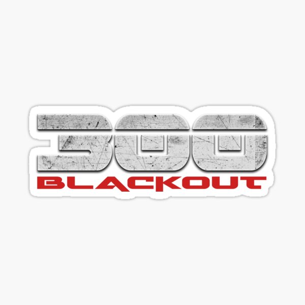 300 blackout stickers