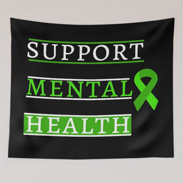 Item preview, Support Mental Health designed and sold by Color-Sparkle.