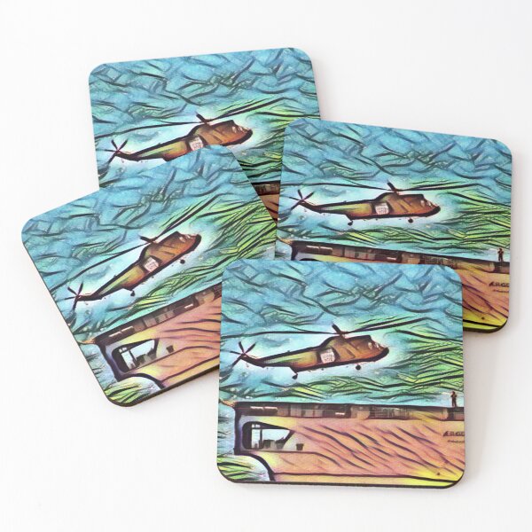 Item preview, Aterrizaje en el mar en resplandor designed and sold by Fearless-Fox.