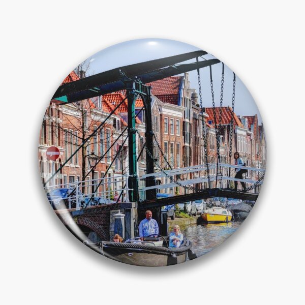 Item preview, Old Rhine Bridge Leiden Netherlands designed and sold by hendrikjan1958.