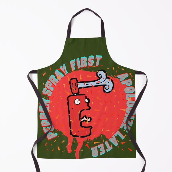Item preview, Pepper Spray First apologize later -Funny sarcastic designed and sold by Red-ElYoubi.