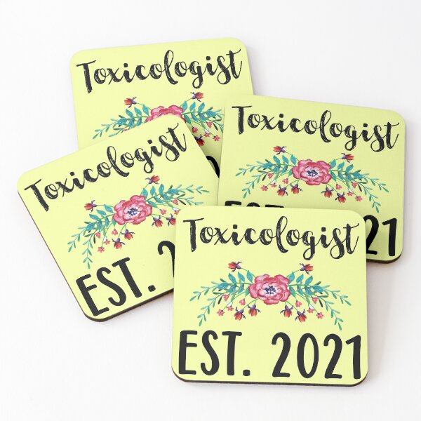 Item preview, Toxicologist Est. 2021 Floral designed and sold by kamrankhan.