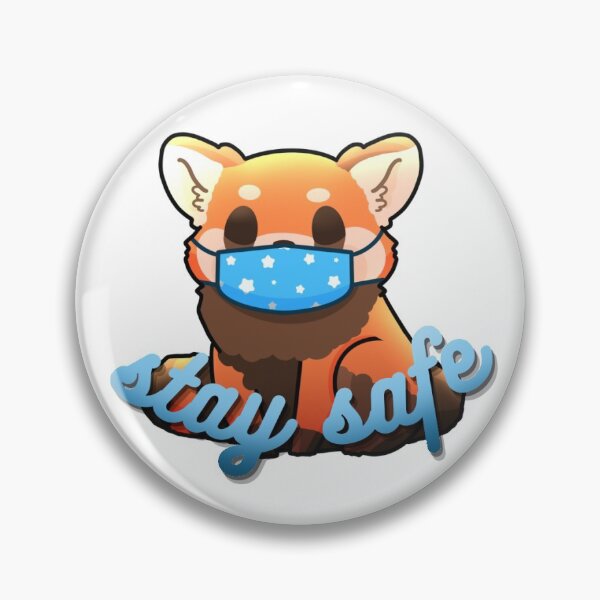 Item preview, Red Panda Stay Safe designed and sold by wrenavave.
