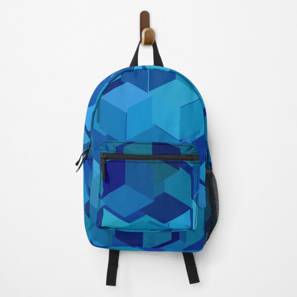 Item preview, Blue cubes disintegrating designed and sold by WesternExposure.