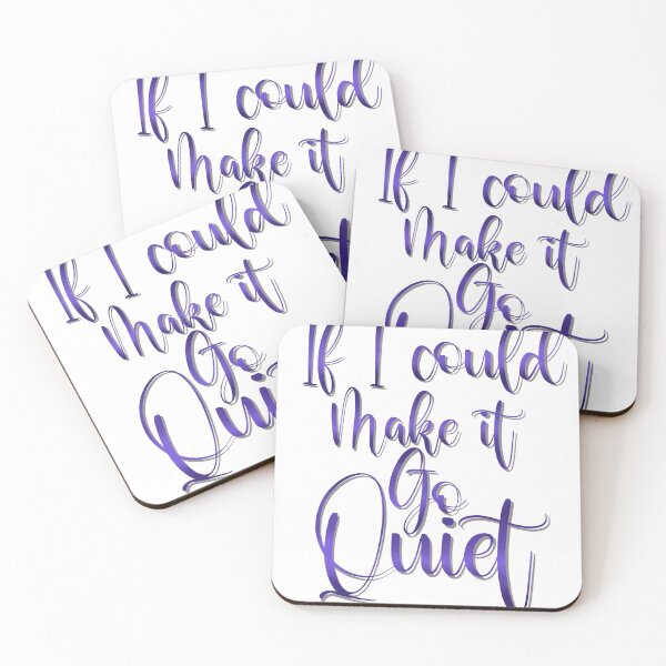 Item preview, If I could make it go quiet designed and sold by badrabbitgraphx.