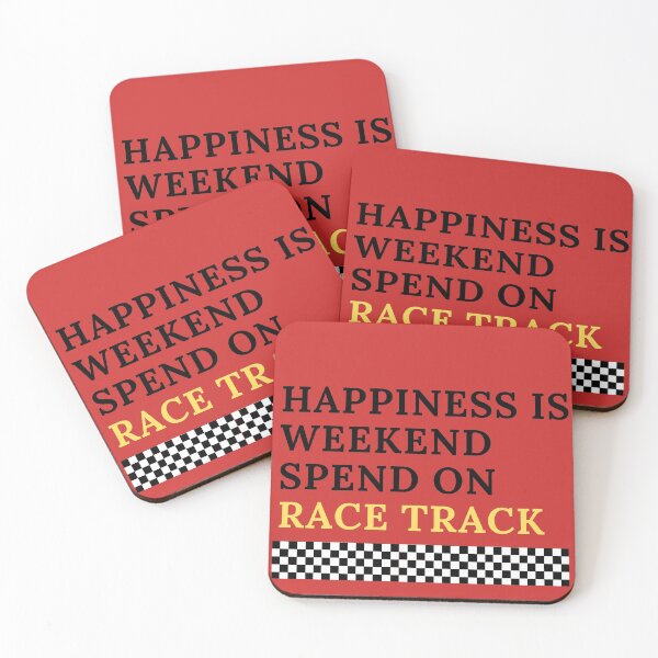 Item preview, Race weekend Happiness is weekend spend on Race Track - Racer  designed and sold by GaterStitch.