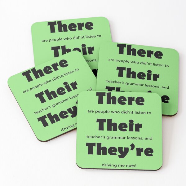 Item preview, Grammar Police There Their They're Gift designed and sold by freeArt10.