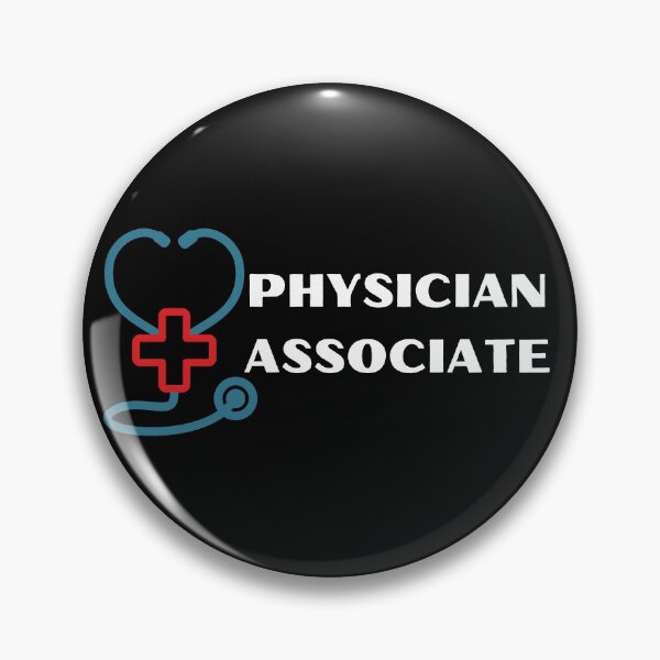 Item preview, Physician Associate with stethoscope (white text) - PA designed and sold by CaitU.