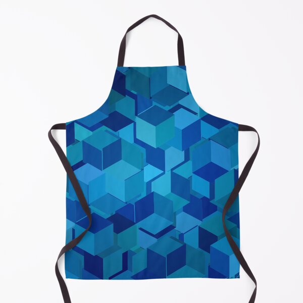 Item preview, Blue cubes disintegrating designed and sold by WesternExposure.