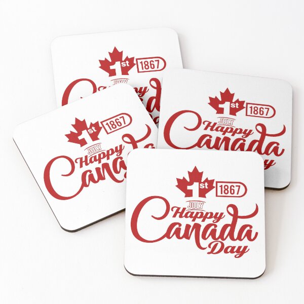 Item preview, Happy Canada Day Canadian Pride Red Leaf designed and sold by LashCreations.