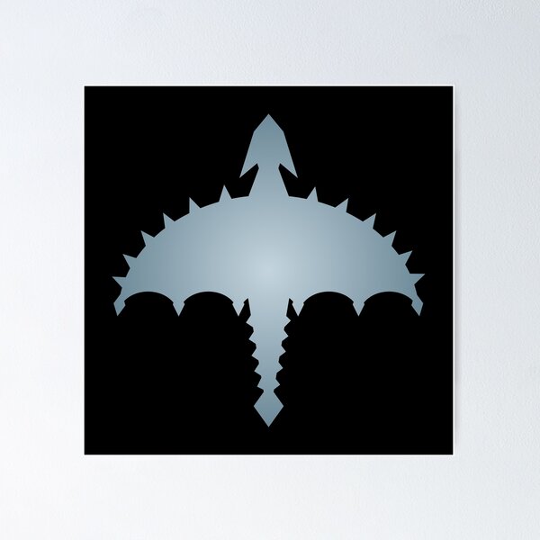 Item preview, Silver Abstract Digital Cyber Heavy Metal Dragon Design designed and sold by LuckDragonGifts.