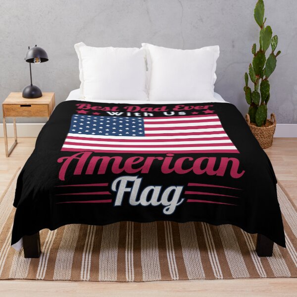 Item preview, Best Dad Ever With Us American Flag designed and sold by Styler Design.
