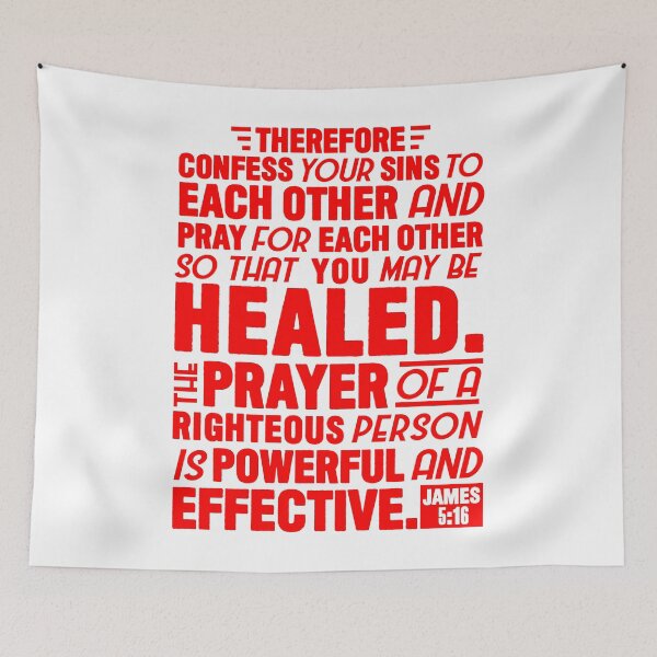 Item preview, James 5:16 designed and sold by plushism.