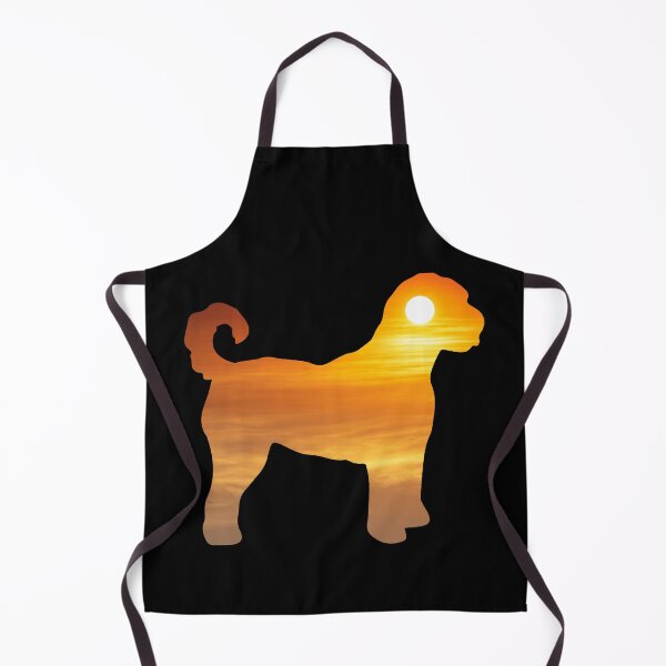 Item preview, Labradoodle Dog Silhouette Sunrise designed and sold by alaechamlal.