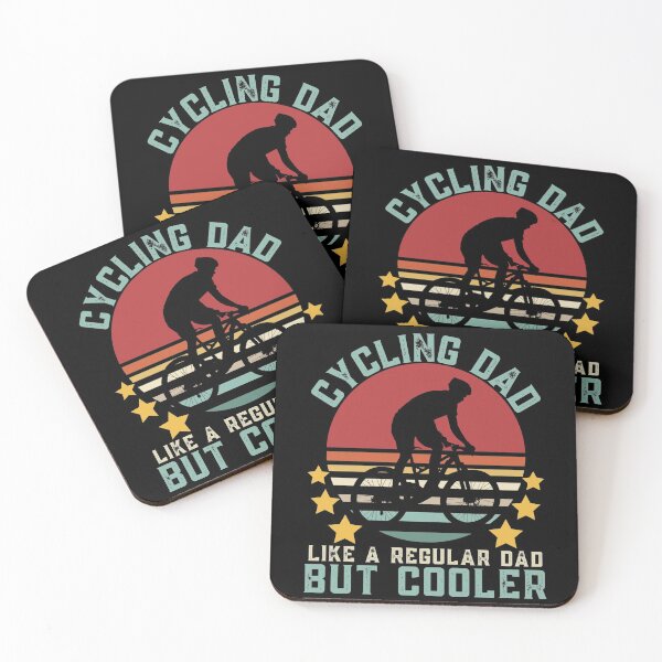 Item preview, Cycling Dad Like A Regular Dad But Cooler, Cycling gifts for Dad designed and sold by Mixture-DESIGN.