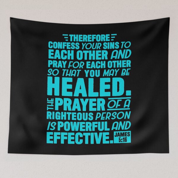 Item preview, James 5:16 designed and sold by plushism.