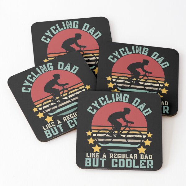 Item preview, Vintage Cycling Dad Like A Regular Dad But Cooler, Cycling gifts for Dad designed and sold by Mixture-DESIGN.