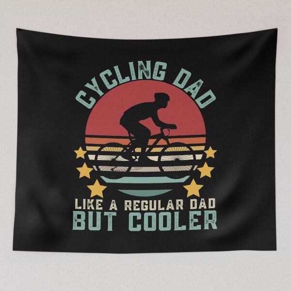 Item preview, Vintage Cycling Dad Like A Regular Dad But Cooler, Cycling gifts for Dad designed and sold by Mixture-DESIGN.