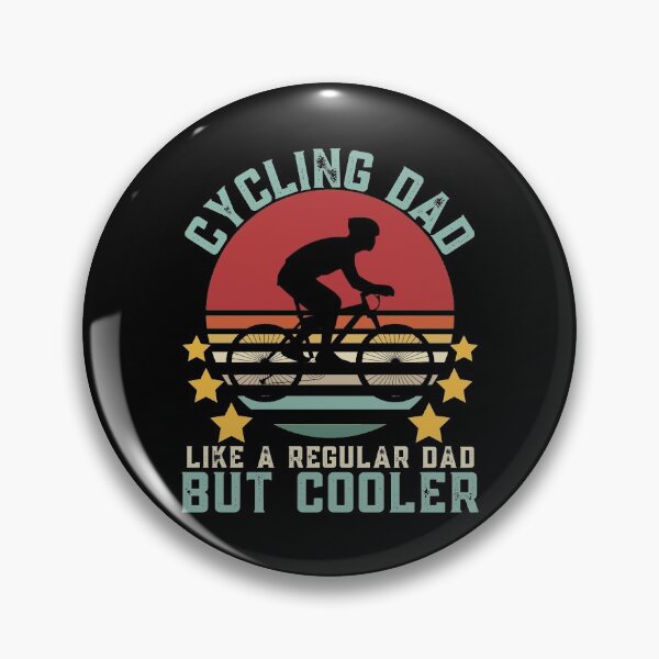 Item preview, Vintage Cycling Dad Like A Regular Dad But Cooler, Cycling gifts for Dad designed and sold by Mixture-DESIGN.
