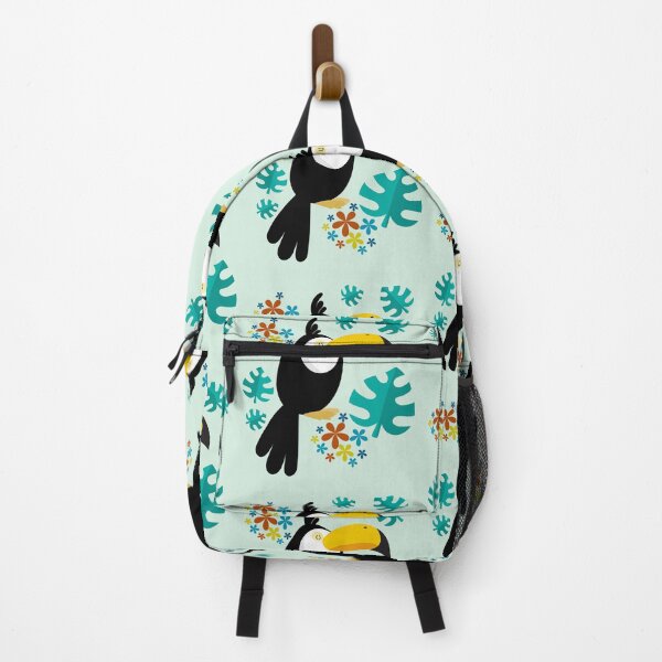 Item preview, Tropical Toucans and Flowers designed and sold by Victoria Riabov.