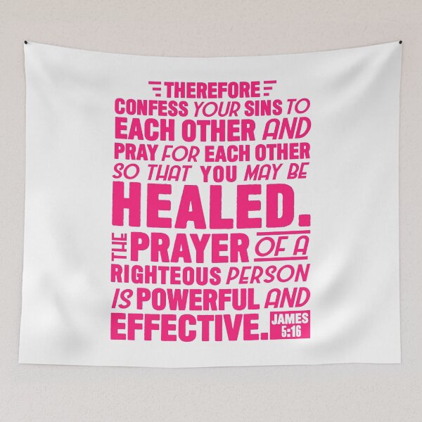 Item preview, James 5:16 designed and sold by plushism.