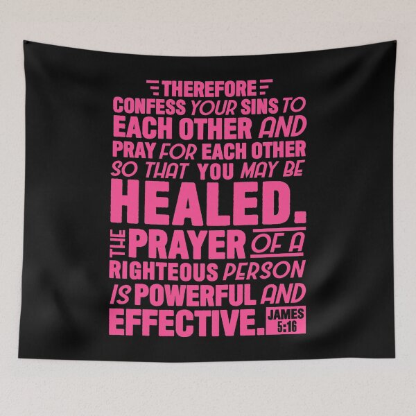 Item preview, James 5:16 designed and sold by plushism.