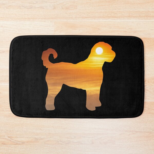 Item preview, Goldendoodle Dog Silhouette Sunrise designed and sold by alaechamlal.