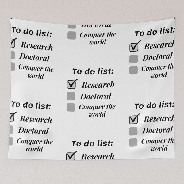 Item preview, Research scholar researcher - doctorate phd themed gifts (black) designed and sold by RebelliousRosee.