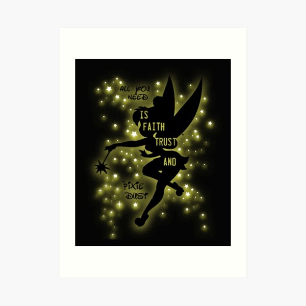 Wandbilder Disney Tinkerbell Redbubble