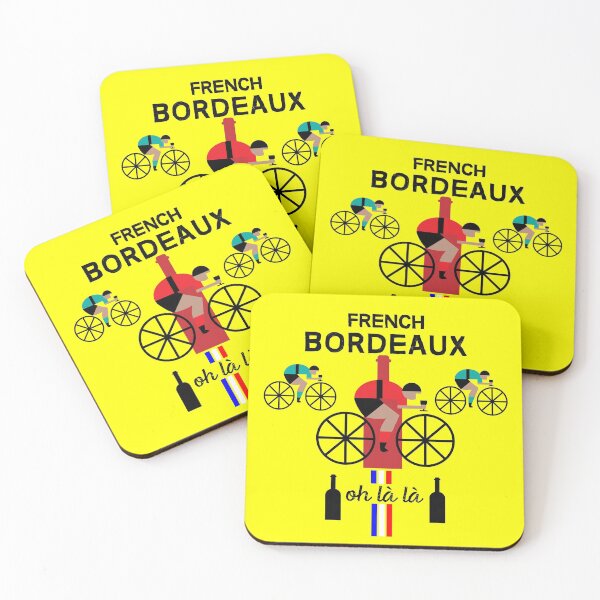 Item preview, Vintage French Bordeaux Art | Red Wine Lovers | Wine Collectors | Graphic Art designed and sold by planetmarsstore.