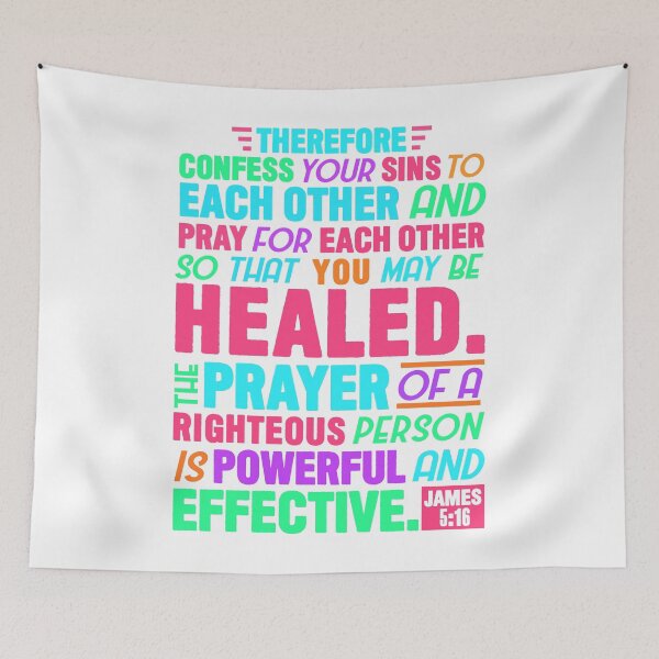 Item preview, James 5:16 designed and sold by plushism.