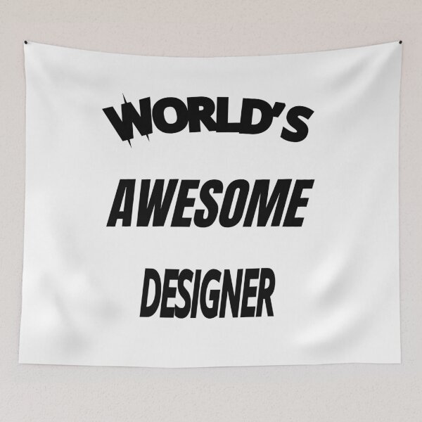 Item preview, World's Awesome Designer designed and sold by WowAllinOne.