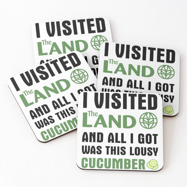 Item preview, EPCOT Living with the Land Cucumber Souvenir designed and sold by KungalooshCo.