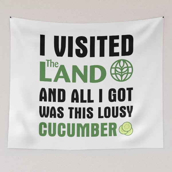 Item preview, EPCOT Living with the Land Cucumber Souvenir designed and sold by KungalooshCo.