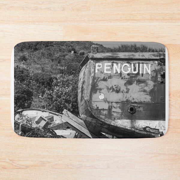 Item preview, Penguin, St. Martin's, Isles of Scilly (Black and White) designed and sold by time-wornPhoto.