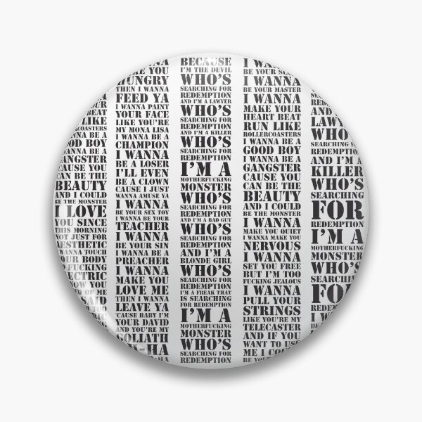 Item preview, Måneskin - I Wanna be Your Slave Lyrics  designed and sold by L1 Creations.