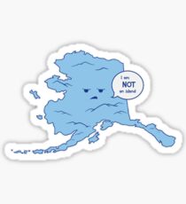Alaska Is Misunderstood Sticker