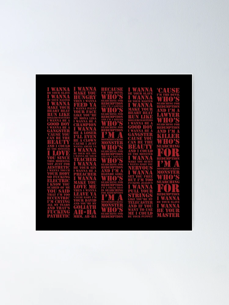 Måneskin - I Wanna be Your Slave Lyrics 