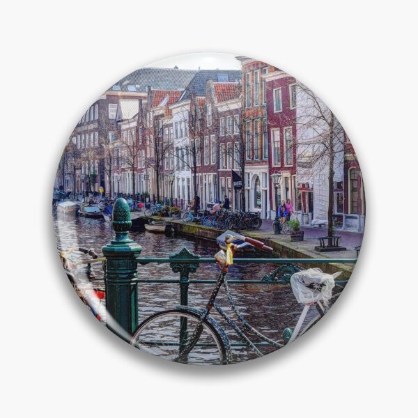 Item preview, Old Rhine Leiden Netherlands designed and sold by hendrikjan1958.