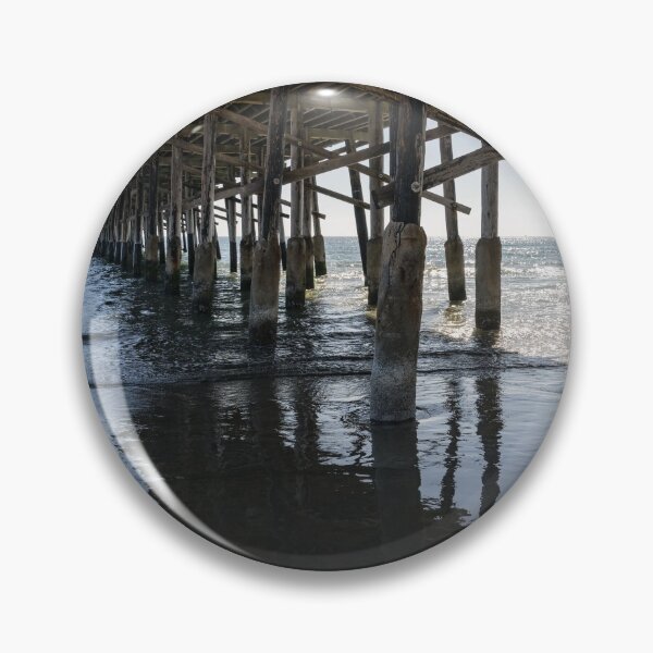 Item preview, Under the Newport Beach Pier in Orange County California designed and sold by Georgia Mizuleva.