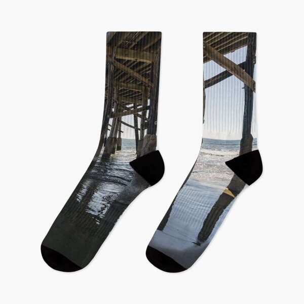 Item preview, Under the Newport Beach Pier in Orange County California designed and sold by Georgia Mizuleva.