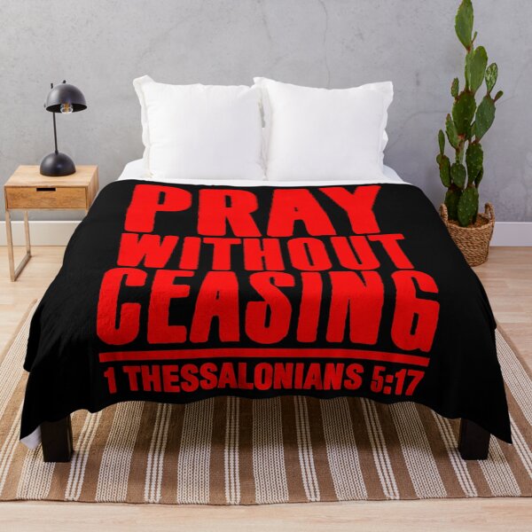 Item preview, 1 Thessalonians 5:17 designed and sold by plushism.