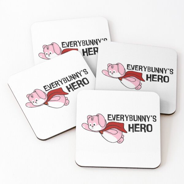 Item preview, Everybunny's Hero (Pink x White) designed and sold by the-krisney-way.